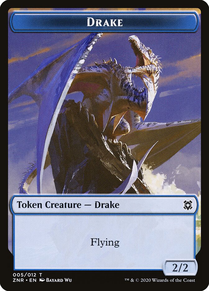 Drake — Zendikar Rising Tokens 5/12
