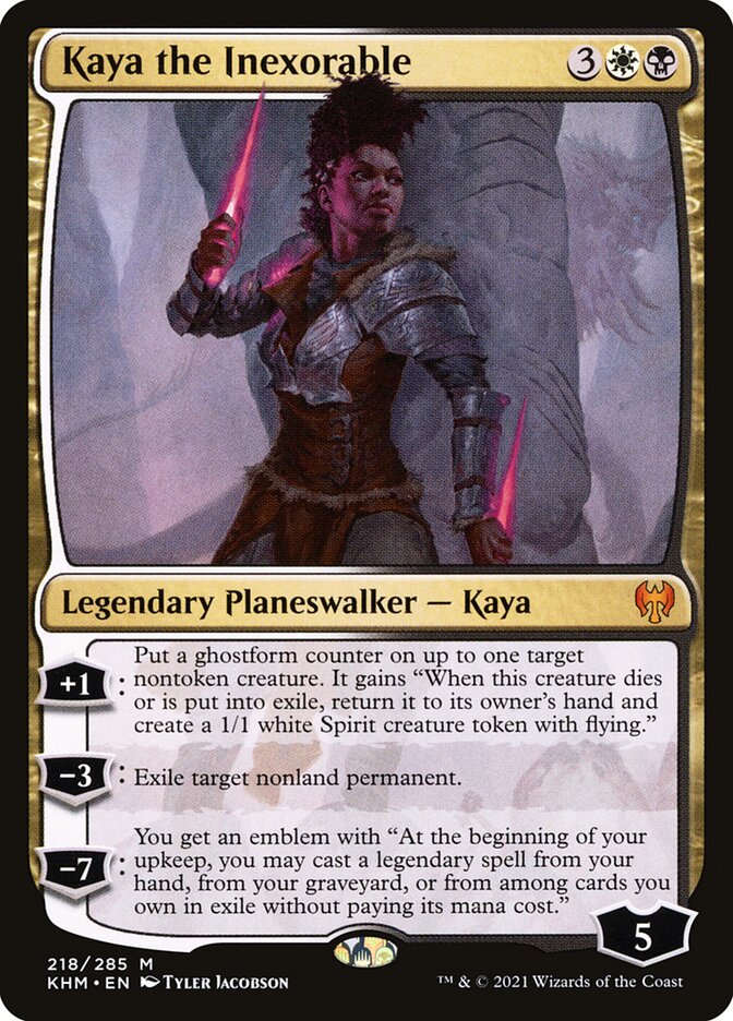 Kaya the Inexorable — Kaldheim 218/425