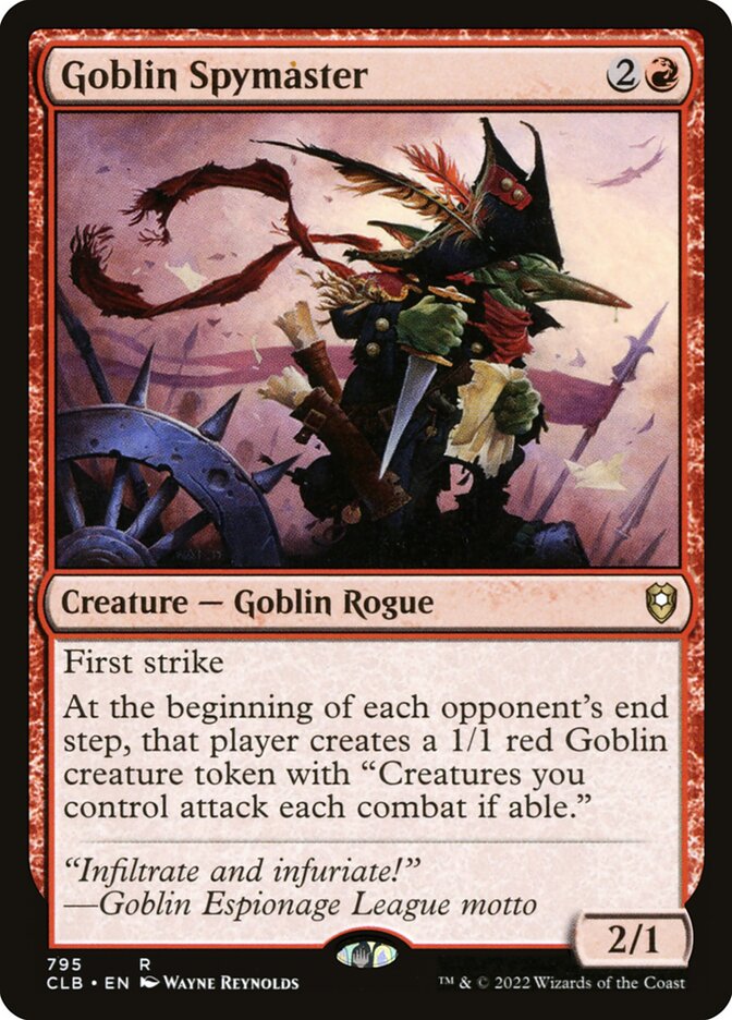 Maître espion gobelin — Commander Legends: Battle for Baldur's Gate 795/936