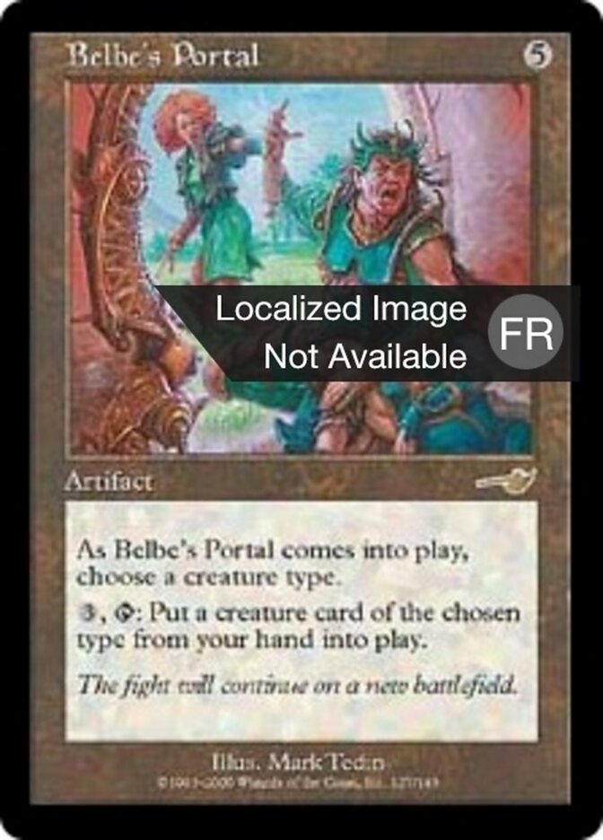 Portail de Belfe — Nemesis 127/143