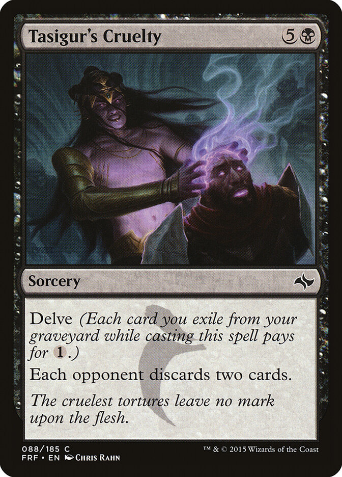 Tasigur's Cruelty — Fate Reforged 88/191