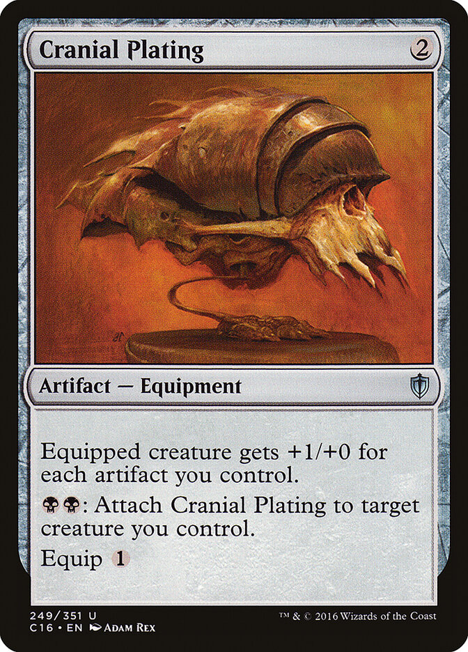 Cranial Plating — Commander 2016 249/351
