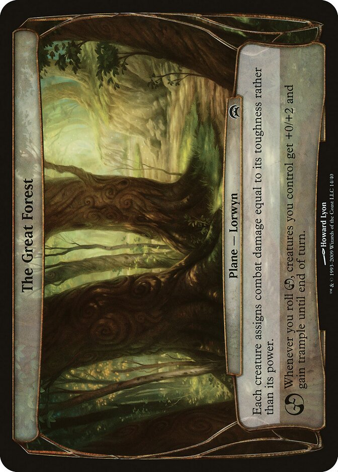 The Great Forest — Planechase Planes 14/40