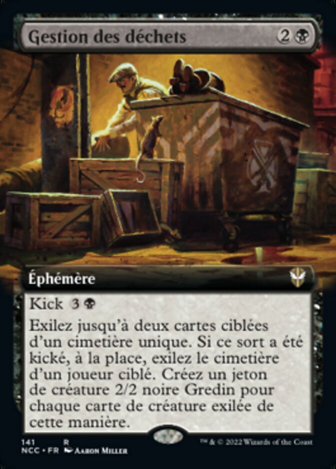 Gestion des déchets — New Capenna Commander 141/447