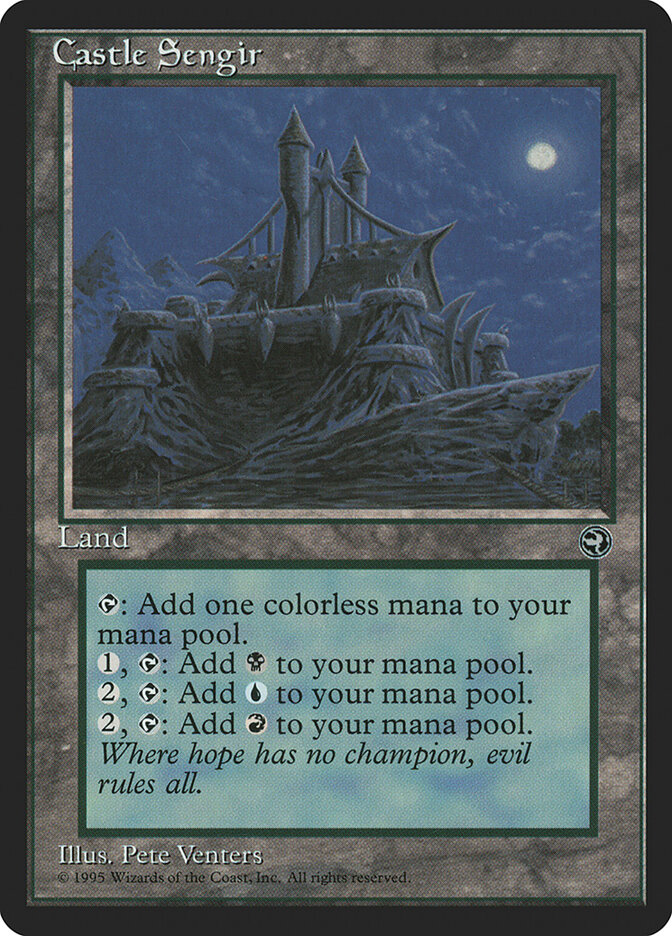 Castle Sengir — Homelands 113/140