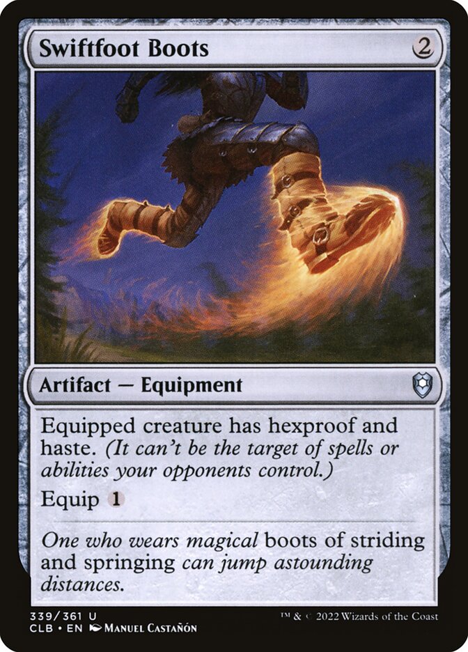 Swiftfoot Boots — Commander Legends: Battle for Baldur's Gate 339/936