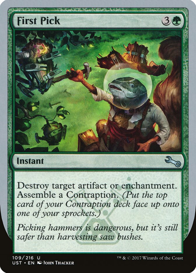 First Pick — Unstable 109/268