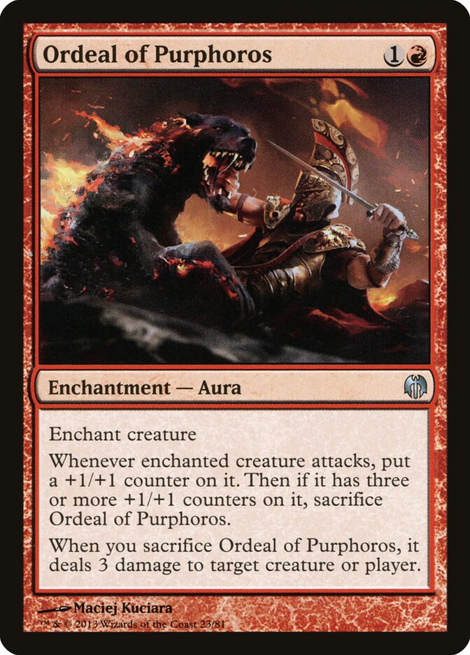 Ordeal of Purphoros — Duel Decks: Heroes vs. Monsters 23/81