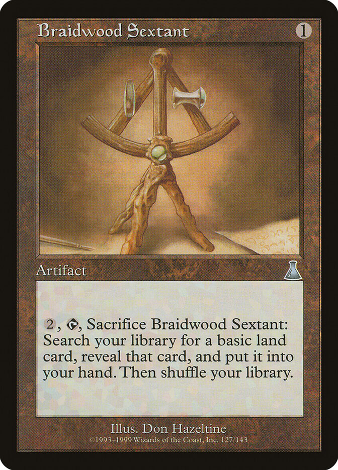 Braidwood Sextant — Urza's Destiny 127/143