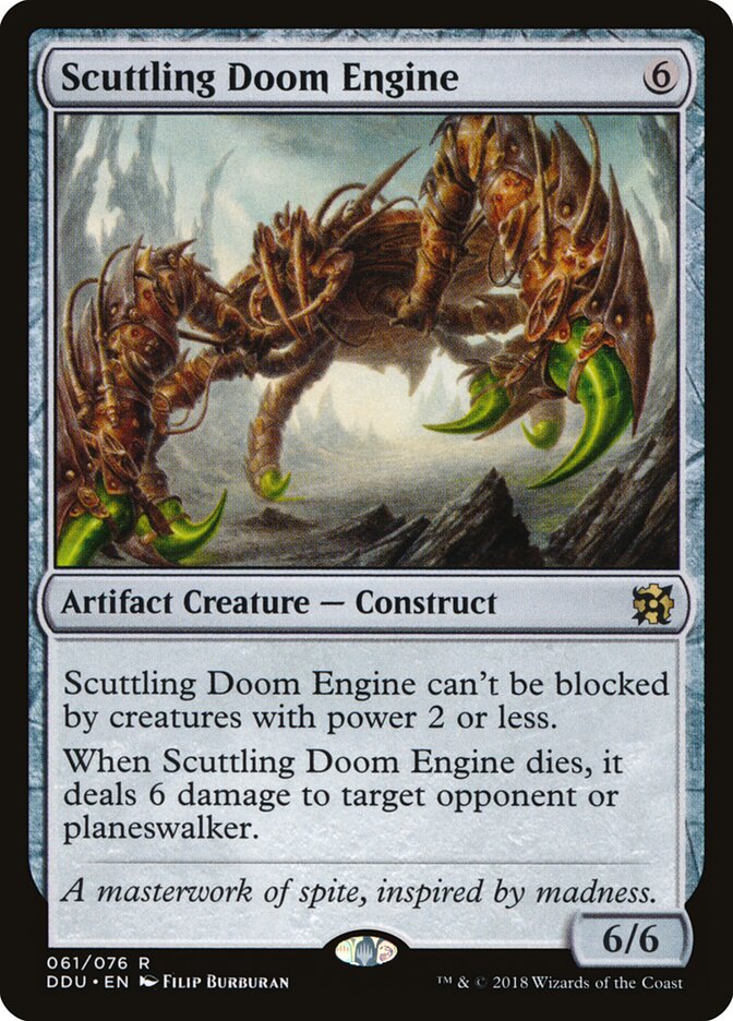 Scuttling Doom Engine — Duel Decks: Elves vs. Inventors 61/76
