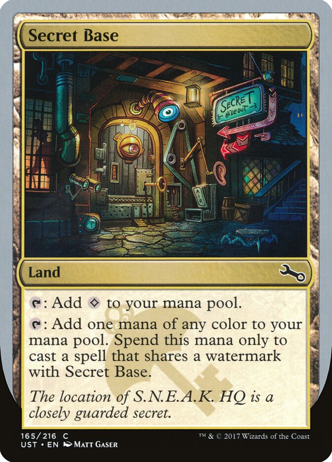 Secret Base — Unstable 165b/268