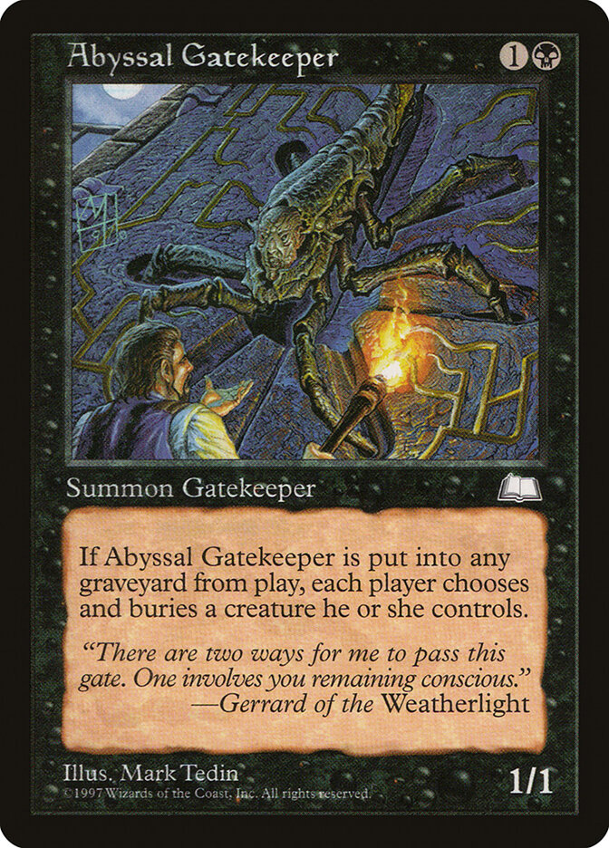 Abyssal Gatekeeper — Weatherlight 59/167