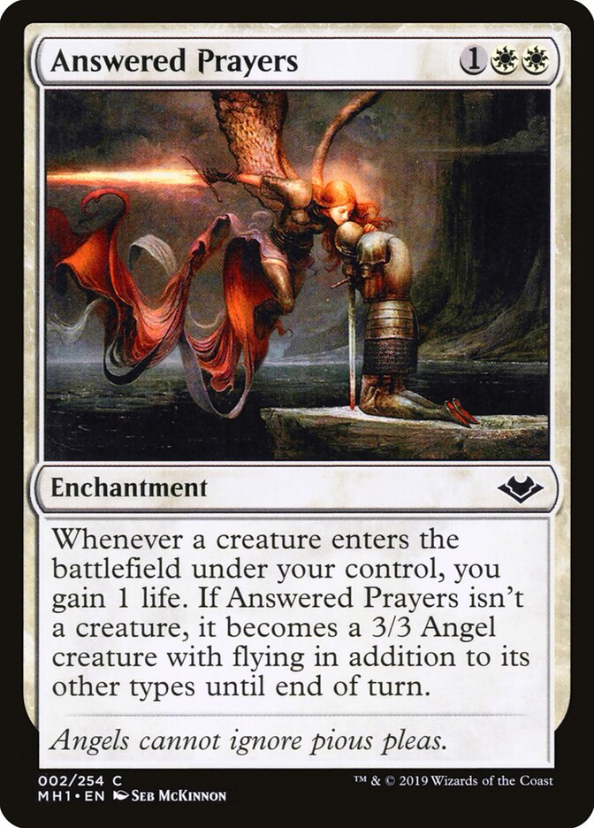 Answered Prayers — Modern Horizons 2/255