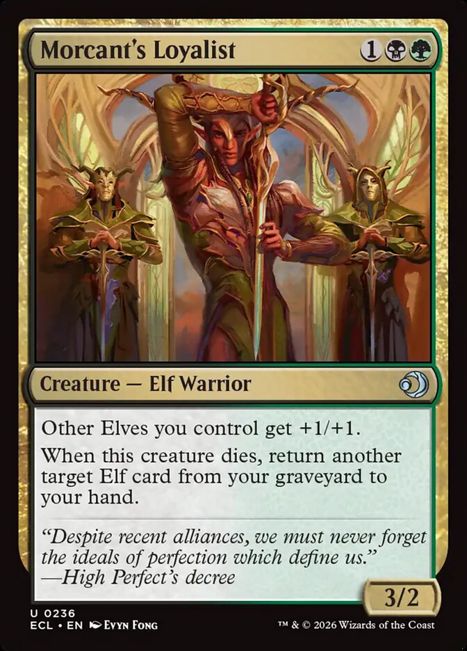 Morcant's Loyalist — Lorwyn Eclipsed 236/408