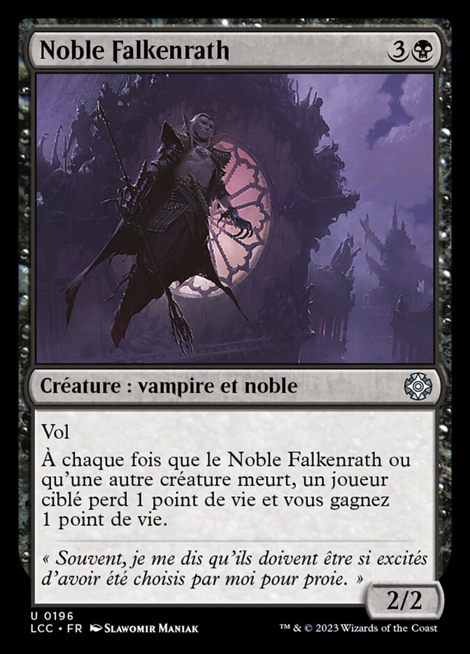 Noble Falkenrath — The Lost Caverns of Ixalan Commander 196/370