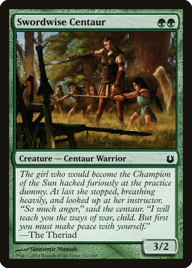 Swordwise Centaur — Born of the Gods 142/165