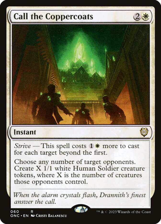 Call the Coppercoats — Phyrexia: All Will Be One Commander 60/174