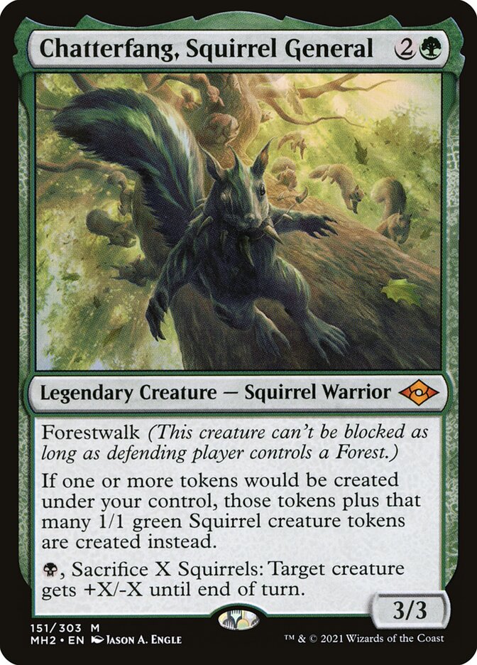 Chatterfang, Squirrel General — Modern Horizons 2 151/493