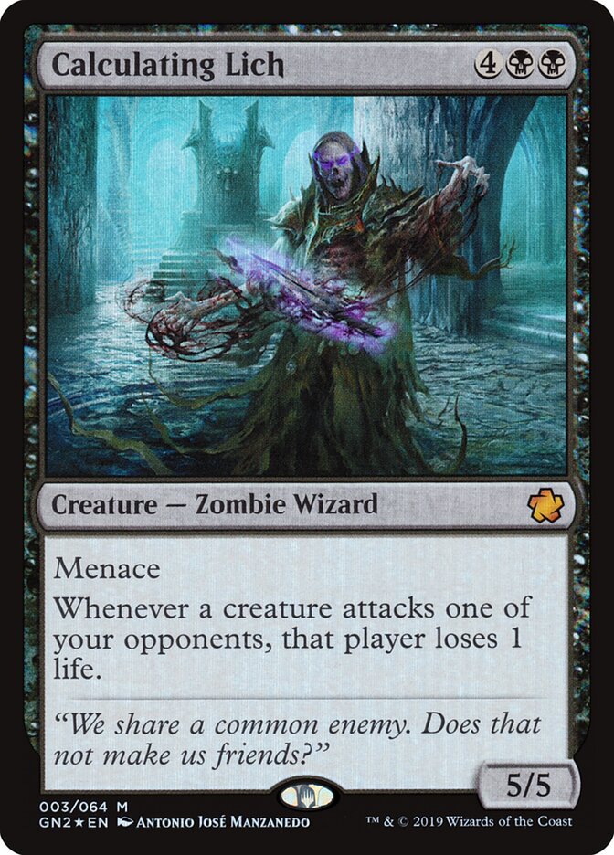 Calculating Lich — Game Night 2019 3/64