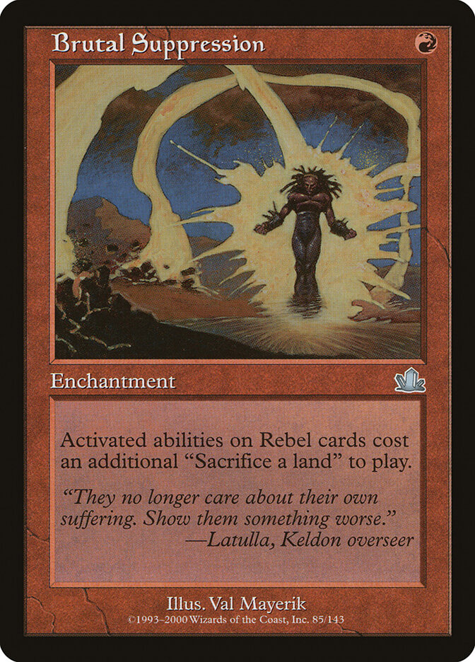 Brutal Suppression — Prophecy 85/144