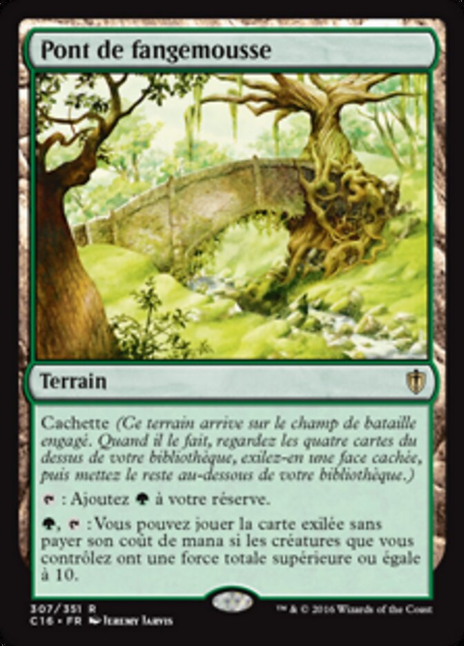 Pont de fangemousse — Commander 2016 307/351