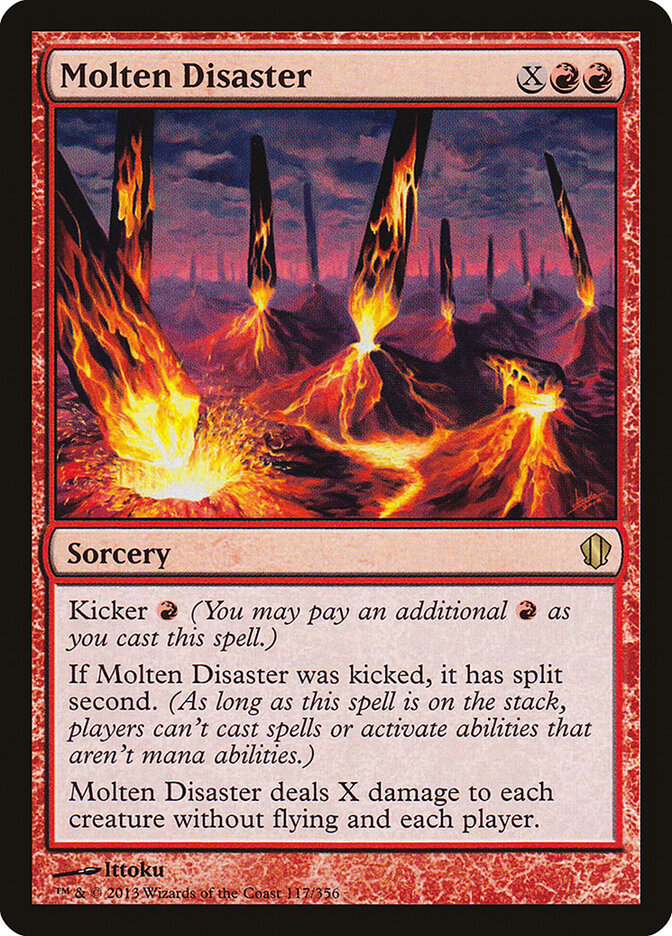 Molten Disaster — Commander 2013 117/356