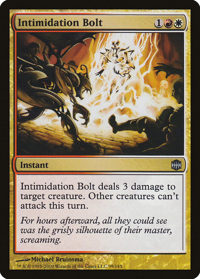Intimidation Bolt — Alara Reborn 99/145