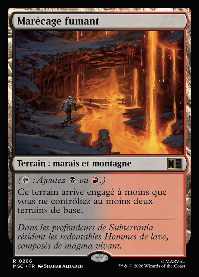 Marécage fumant — Marvel Super Heroes Commander 266/866