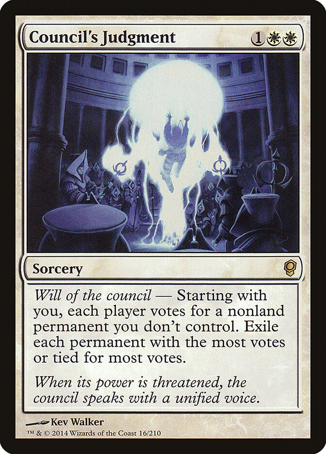 Council's Judgment — Conspiracy 16/210