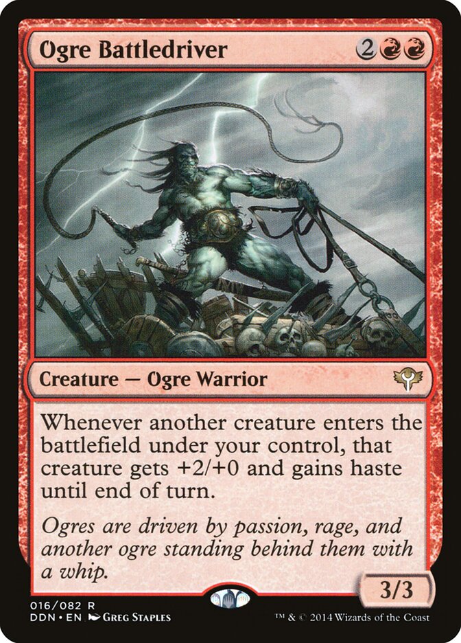 Ogre Battledriver — Duel Decks: Speed vs. Cunning 16/82