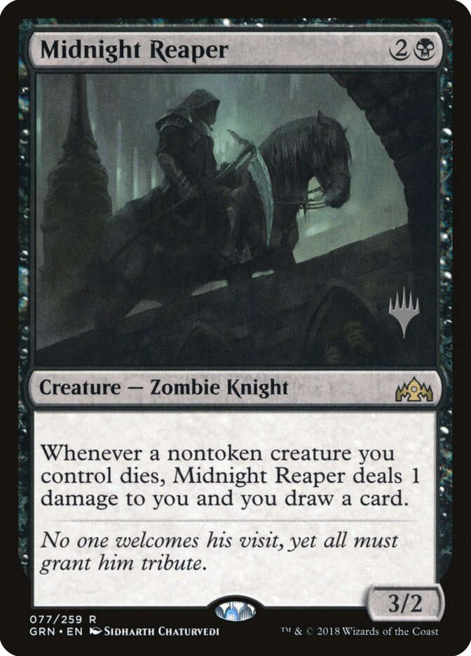 Midnight Reaper — Guilds of Ravnica Promos 77p/84