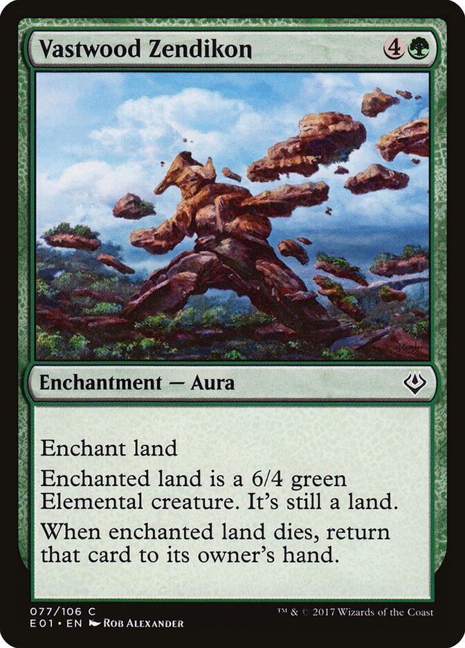 Vastwood Zendikon — Archenemy: Nicol Bolas 77/106