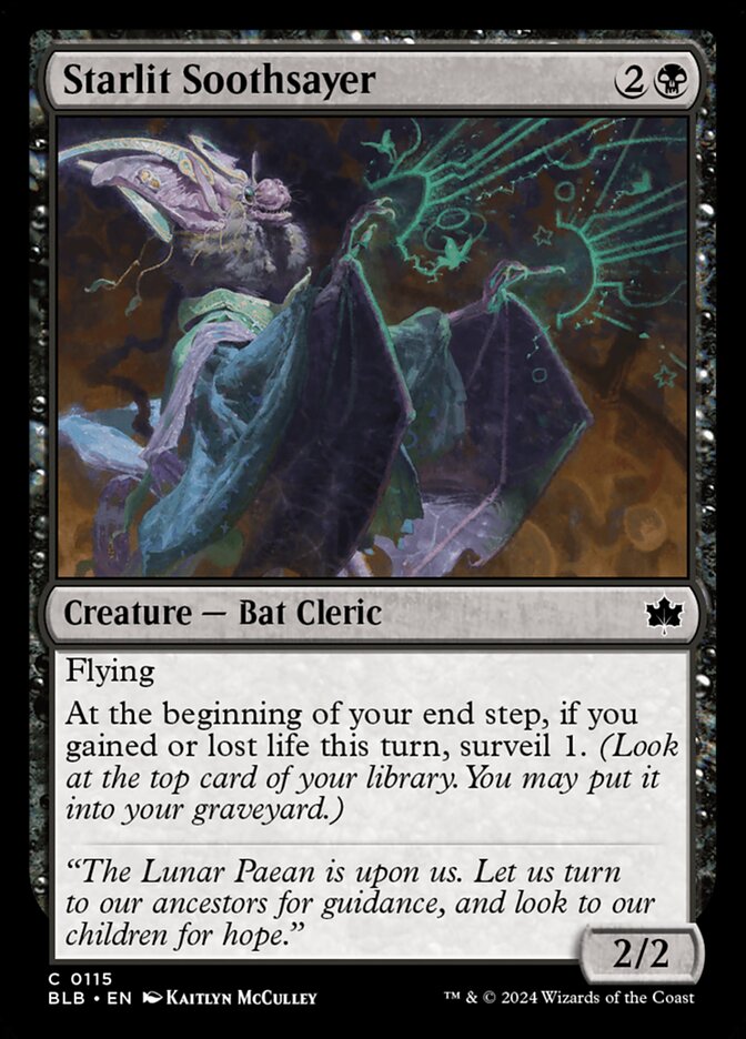 Starlit Soothsayer — Bloomburrow 115/398