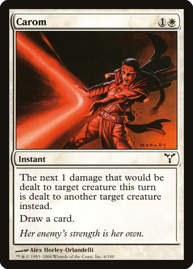 Carom — Dissension 6/180