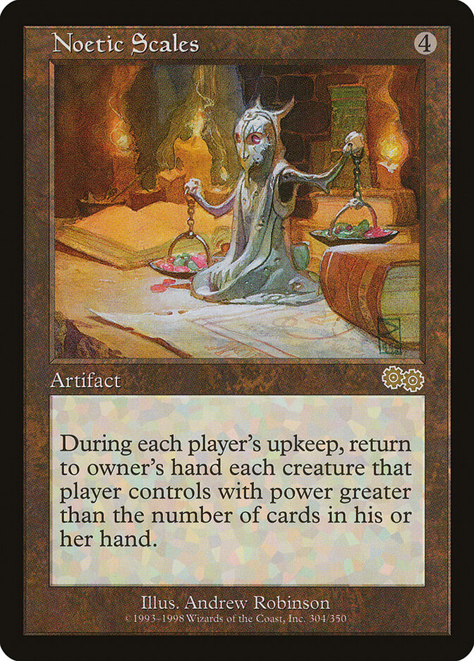 Noetic Scales — Urza's Saga 304/357
