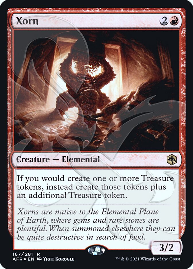 Xorn — Adventures in the Forgotten Realms Promos 167a/241