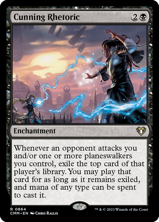 Cunning Rhetoric — Commander Masters 864/1067