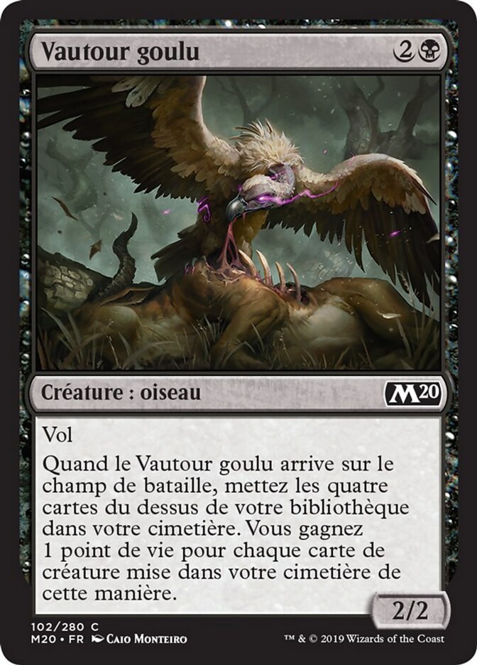 Vautour goulu — Core Set 2020 102/345