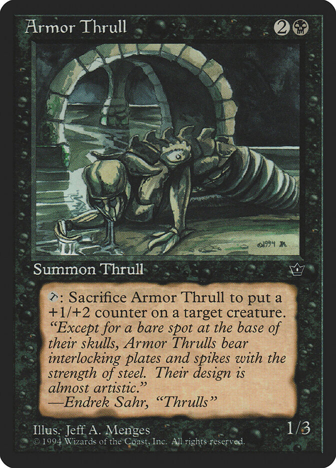 Armor Thrull — Fallen Empires 33c/187