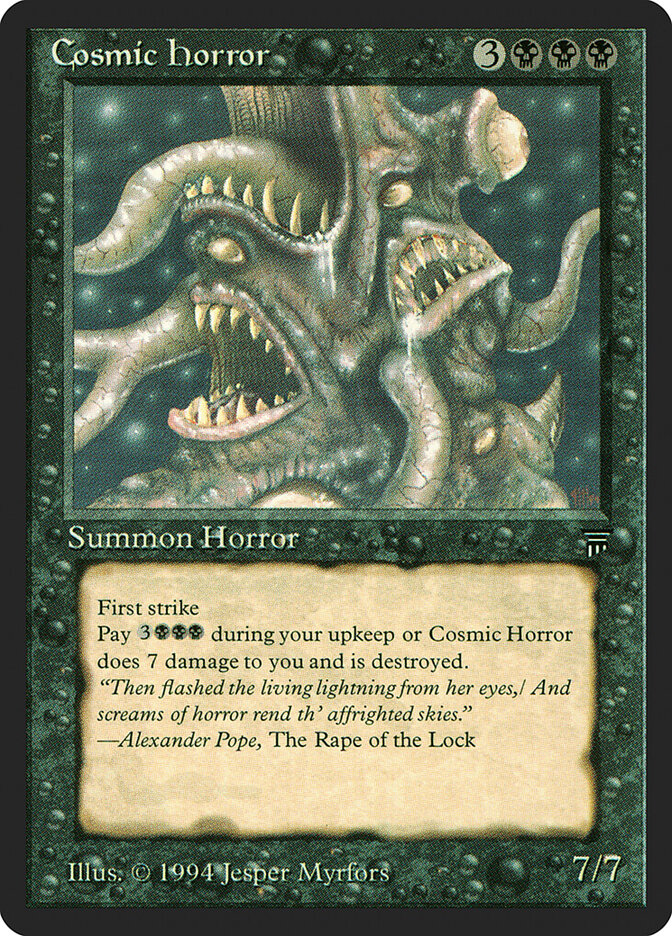 Cosmic Horror — Legends 92/310