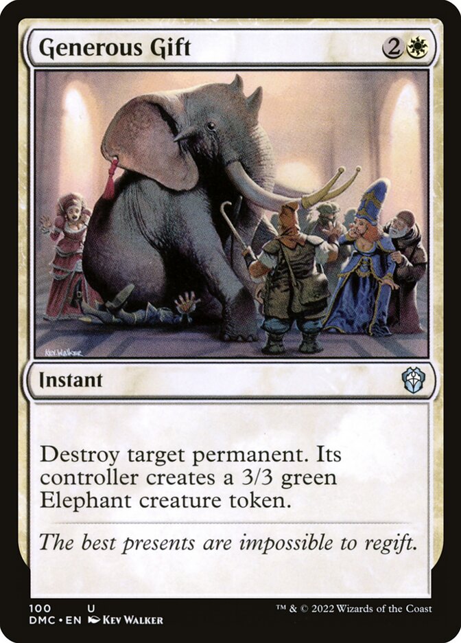Generous Gift — Dominaria United Commander 100/240