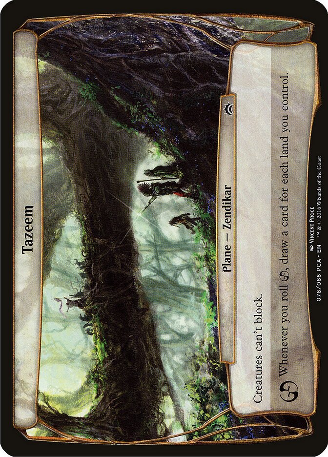 Tazeem — Planechase Anthology Planes 78/86