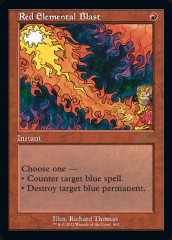 Red Elemental Blast — 30th Anniversary Edition 462/594