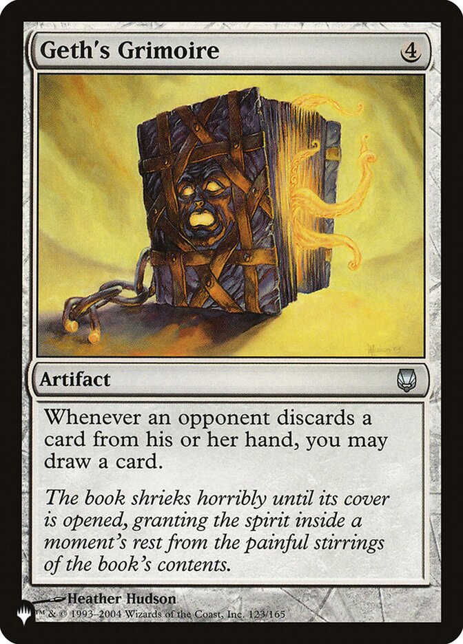 Geth's Grimoire — The List DST-123/5581