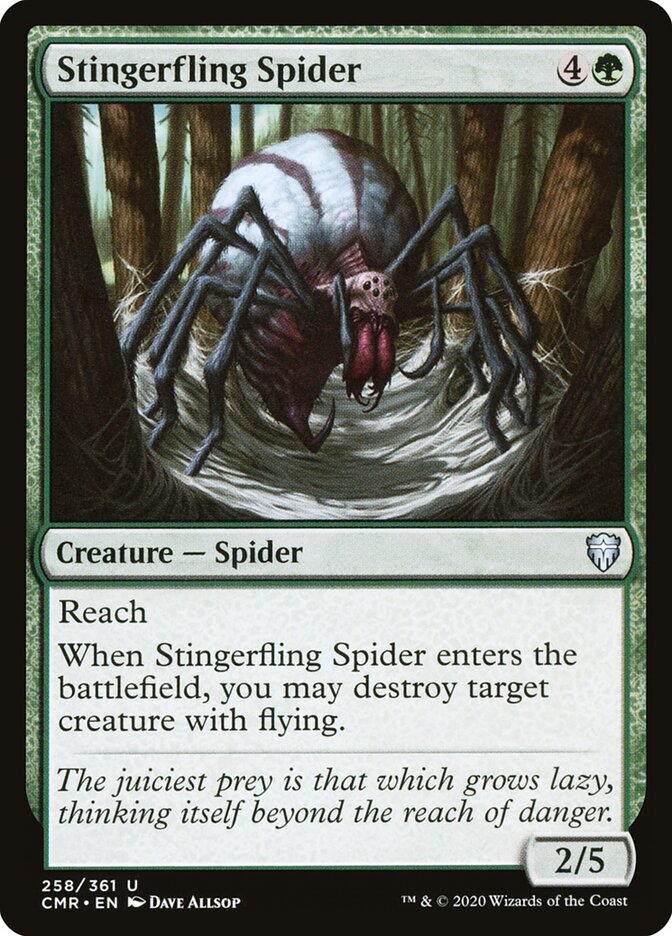 Stingerfling Spider — Commander Legends 258/718