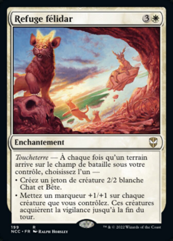 Refuge félidar — New Capenna Commander 199/447