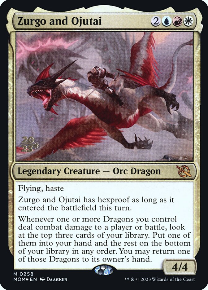 Zurgo and Ojutai — March of the Machine Promos 258s/134