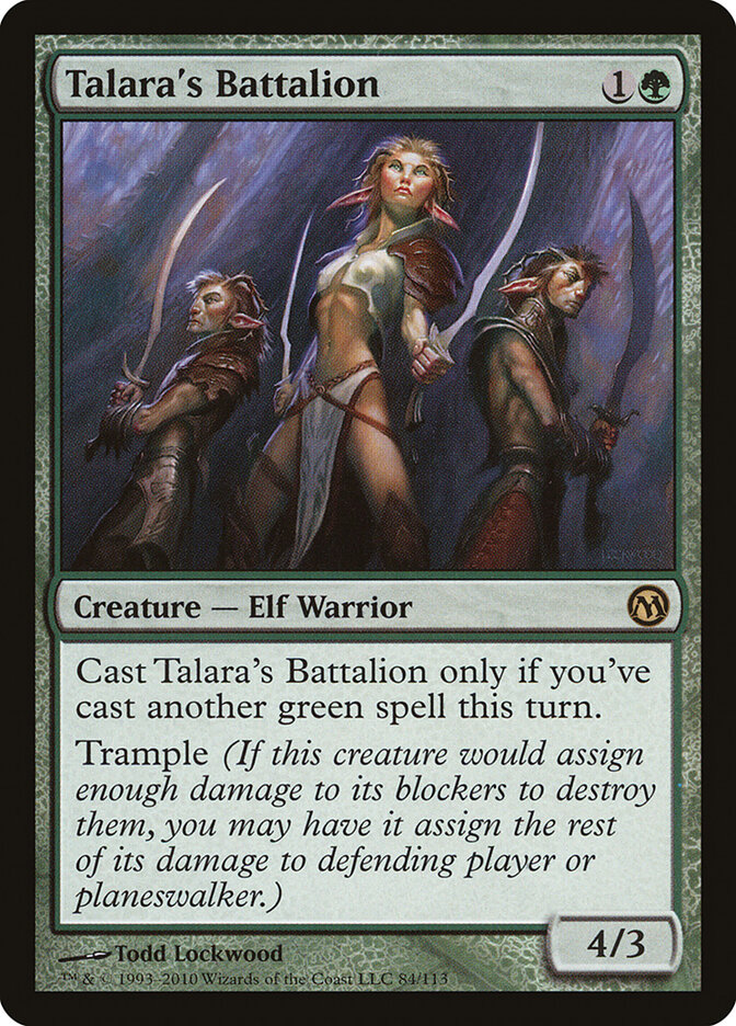 Talara's Battalion — Duels of the Planeswalkers 84/113
