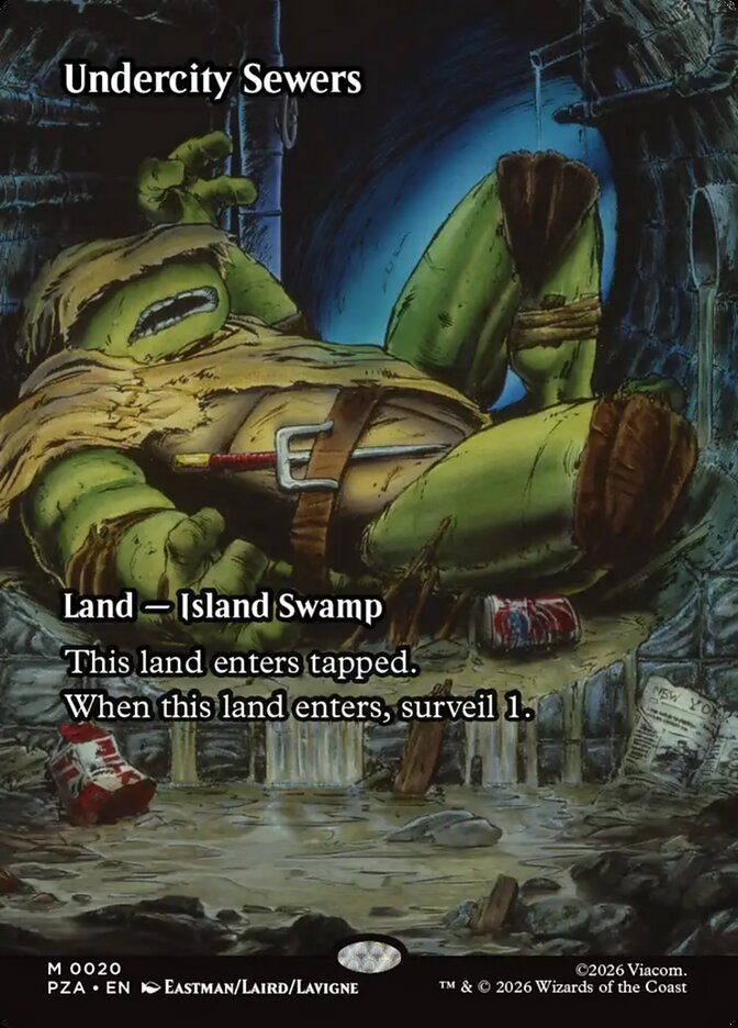 Undercity Sewers — Teenage Mutant Ninja Turtles Source Material 20/20
