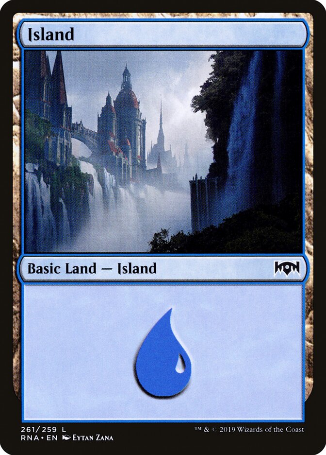 Island — Ravnica Allegiance 261/273